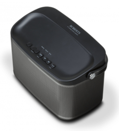 Roberts R1 draadloze multi-room luidspreker met internetradio, Spotify, USB en Bluetooth, zwart