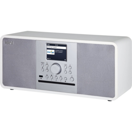 Imperial DABMAN i205 CD stereo hybride internetradio met DAB+ en FM en Bluetooth 5.0, wit