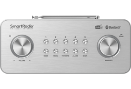 Kenwood CR-ST100S stereo smart radio systeem met DAB+, internetradio, USB, Bluetooth en Spotify, zilver