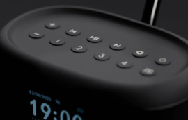 Pinell Compact+ oplaadbare DAB+ radio met FM en Bluetooth, zwart