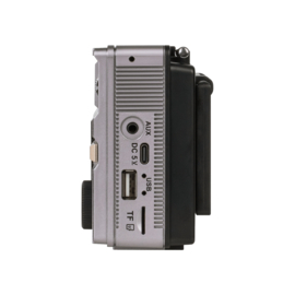 Krüger & Matz KM0831 portable FM, MW, KW radio met Bluetooth ontvangst, USB en SD, met zonnepaneel