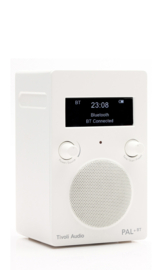 Tivoli Audio Model PAL+BT Gen. 3 oplaadbare radio met DAB+, FM en Bluetooth, wit