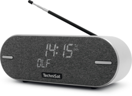TechniSat DIGITRADIO BT 2 stereo Bluetooth speaker met DAB+ en FM radio, grijs