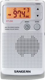 Sangean DT-250 AM en FM zakradio