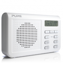 Pure One Mi Series II - mini digitale radio met DAB+ en FM - wit