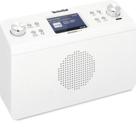 TechniSat DigitRadio 21 IR keuken (onderbouw) radio met internetradio, DAB+ en FM, wit