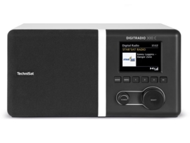 TechniSat DigitRadio 300C radio met DAB+ en FM, wit