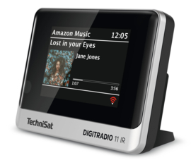 TechniSat DigitRadio 11 IR mini stereo tuner met WIFI internet, Spotify, DAB+, FM en Bluetooth voor stereo installaties