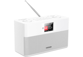 Kenwood CR-ST100S stereo smart radio systeem met DAB+, internetradio, USB, Bluetooth en Spotify, wit