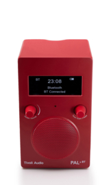 Tivoli Audio Model PAL+BT Gen. 3 oplaadbare radio met DAB+, FM en Bluetooth, rood