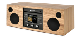 Como Audio Musica hifi stereo alles-in-1 radio met wifi internet, DAB+, CD, Spotify en Multi room, Hickory