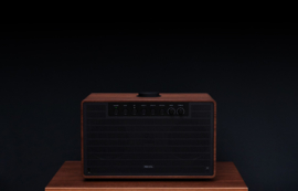 Revo SuperTone High End Bluetooth systeem, walnut silver