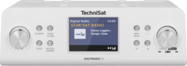 TechniSat DigitRadio 21 keuken (onderbouw) radio met DAB+ en FM, wit