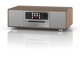 Sonoro Prestige SO-330 V3 stereo internetradio met DAB+, FM, CD, Spotify, Bluetooth en USB, walnoot