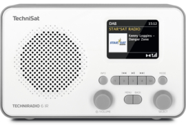TechniSat TECHNIRADIO 6 IR digitale portable radio met DAB+, FM en internet, wit, OPEN DOOS