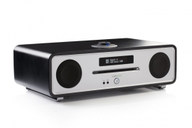 Ruark Audio R4 Mk3 IMS Stereo muziekcentrum met CD, DAB+, Bluetooth, FM en USB, Soft Black
