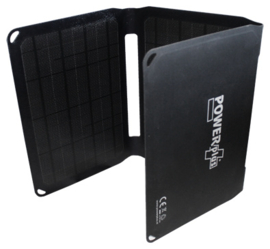 POWERplus Gorilla 20 Watt compacte opvouwbaar zonnepaneel / solar panel