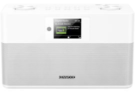 Kenwood CR-ST80DAB stereo radio met DAB+, FM en Bluetooth, wit