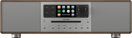 sonoro MEISTERSTÜCK SO-610 V3 stereo internetradio all-in-one muzieksysteem multiroom, walnut