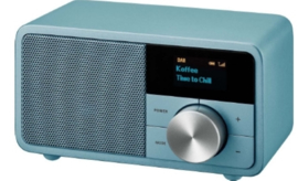 Sangean DDR-7 mini DAB+ en FM radio met Bluetooth ontvangst, Norse Blue