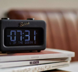 Roberts Revival Rest DAB+ en FM wekker klokradio met Bluetooth, zwart