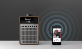 Revo SuperSignal radio met FM, DAB+ en aptX Bluetooth, walnut silver