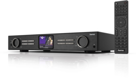 Hama DIT2000M stereo digitale internet hifi tuner met DAB+, FM, Spotify en Multiroom, zwart