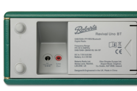 Roberts Uno BT retro DAB+ radio met FM en Bluetooth, groen