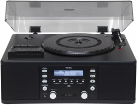 TEAC LP-R500A Multi Audiosysteem LP / CAS / CD / AM / FM / Recorder, zwart