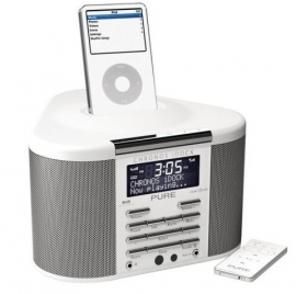 Pure Chronos iDock EcoPlus (iPod docking wekkerradio, Wit)