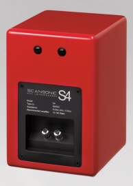 Scansonic S4 mini luidsprekers, zwart