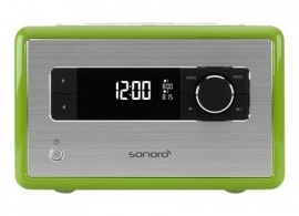 sonoroRADIO SO-110 met DAB+ en FM, USB en Bluetooth, groen