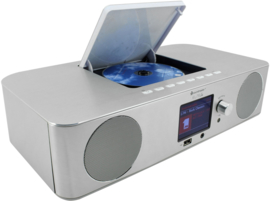 Soundmaster Elite Line ICD2070 SI stereo internet radio met DAB+, FM, Spotify, Bluetooth, CD- en netwerkspeler