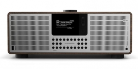 Revo SuperSystem stereo internetradio met Bluetooth, Spotify, USB en DAB+, walnoot-zilver