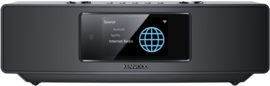 Kenwood CR-ST900S stereo smart radio alles in 1 Hi-Fi systeem met DAB+, FM, internetradio, USB, Auracast, Bluetooth en Spotify, zwart
