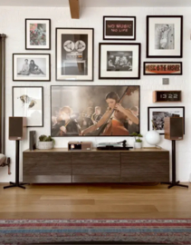 Ruark Audio R610 high end stereo muziek console, Fused Walnut