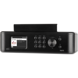 Imperial DABMAN i460 (onderbouw) radio met internetradio, USB, DAB+, FM en Bluetooth, zwart