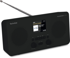 TechniSat TECHNIRADIO 6 S IR stereo digitale portable radio met DAB+, FM en internet, zwart