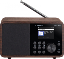 Telestar DIRA M 14i radio met DAB+, FM, Bluetooth, USB en Internet