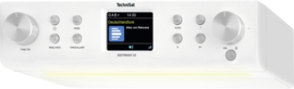 TechniSat DigitRadio 22 keuken (onderbouw) radio met DAB+, FM en Bluetooth, wit