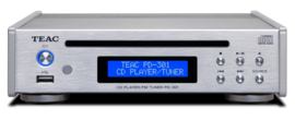 TEAC PD-301DAB-X digitale hifi stereo DAB+ / FM tuner met CD en USB speler, zilver