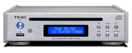 TEAC PD-301DAB-X digitale hifi stereo DAB+ / FM tuner met CD en USB speler, zilver, OPEN DOOS