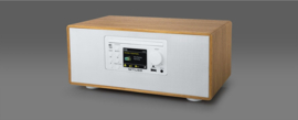 Muse M-695 DBTW stereo DAB+ en FM radio met CD, USB en Bluetooth, hout