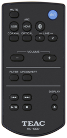 TEAC AI-303 hifi stereo versterker met DAC , Bluetooth, HDMI en USB, zwart