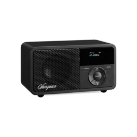 Sangean DDR-7X mini DAB+ en FM radio met Bluetooth ontvangst, zwart