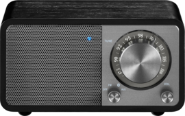 Sangean WR-7 PLUS mini FM radio met Bluetooth ontvangst, Midnight Oak