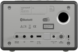 Sonoro Elite internetradio met DAB+, FM, CD, Spotify en Bluetooth, Matt Graphite - Silver