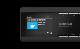 TechniSat DigitRadio 23 ASA keuken (onderbouw) radio met DAB+, FM en Bluetooth, zwart