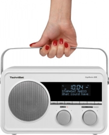 TechniSat DigitRadio 220 portable DAB+ en FM radio met ingebouwde accu