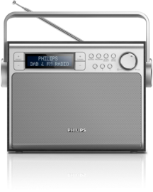 Philips AE5020B /12  draagbare DAB+ en FM radio